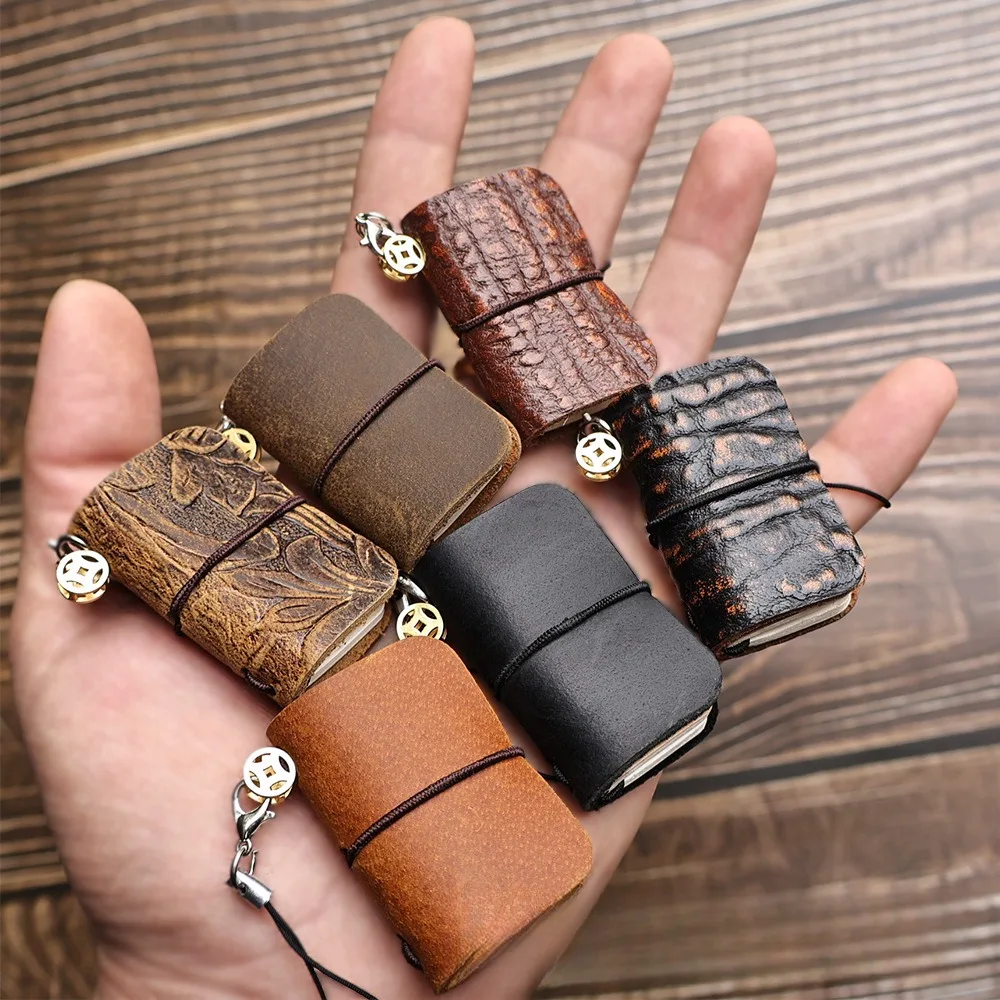 迷你牛皮记事本