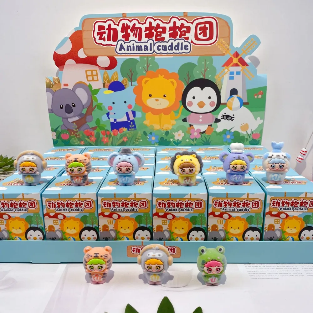 植绒盲盒迷你公仔